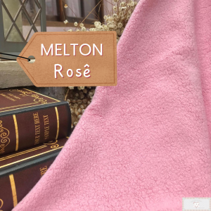 MELTON / UNIFLOCK -  ROSÊ (50 X 80 CM)