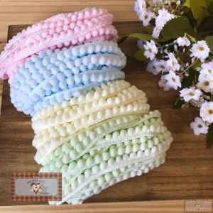 KIT DE POMPOM CANDY 4 CORES - 20 METROS!!