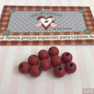 CONTAS VERMELHAS P - 10UN
