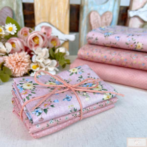 Combo Tricoline 30CM "Florence" - ROSA (3 cortes)