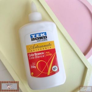COLA BRANCA PARA ARTESANATO TEKBOND - 250G