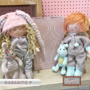 GABARITO PARA CORPINHO BEST FRIENDS P - 25CM