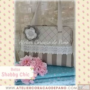 Projeto Digital - Bolsa Shabby Chic