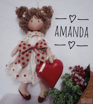 PROJETO VIA CORREIO - BONECA AMANDA