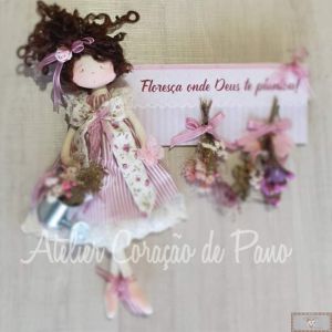 Projeto Digital - Amigas do ♥ (Boneca Florescer)