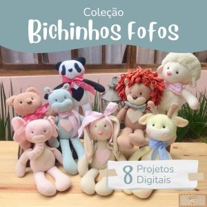 Combo Digital: Coleção Bichinhos Fofos Completo (8 ARQUIVOS)
