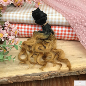 Cabelo Sintético Cacheado CURTINHO - DEGRADÊ (T2127#)