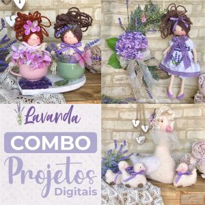 Combo Digital: Coleção Lavanda (3 ARQUIVOS)