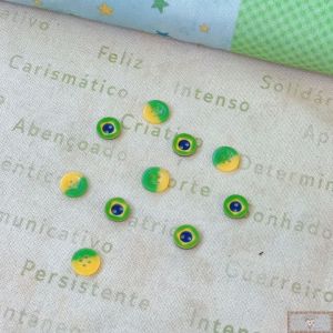 Botões MIX Brasil (10UN)