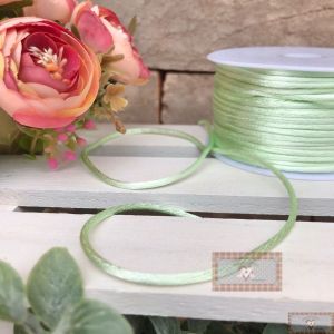 CORDÃO DE CETIM 2MM - VERDE CLARO (#19) - MT