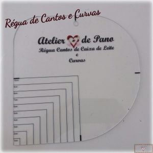 RÉGUA CANTO CAIXA DE LEITE E CURVAS