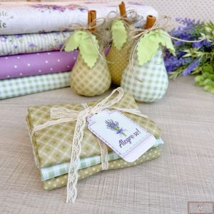 Kit Tricoline PERA Coleção Lavanda - 3CORTES (30X140CM)