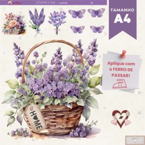 Estampe e crie GG - Lavanda - 05