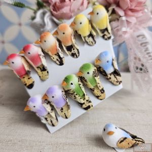 Micro Pássaro 2,5cm - COLORS (12UN)