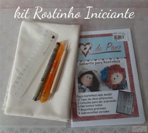 KIT ROSTINHO INICIANTE - FAÇA LINDOS ROSTINHOS!