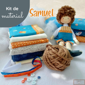SAMUEL Sonhador - KIT DE MATERIAL (Sem Projeto!)