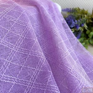 Tule de Renda xadrez -Lavanda (50X150 CM)