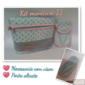 PROJETO VIA CORREIO - PORTA ALICATE E NECESSAIRE COM VISOR