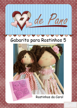 Gabarito para Rostinho V - "Rostinhos da Carol"