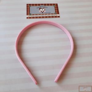 TIARA INFANTIL FINA - ROSA CANDY COLORS