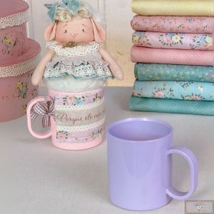  Caneca Candy Color - LILÁS (1UN)