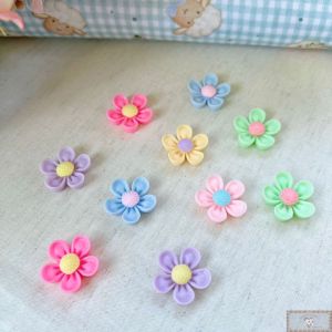 Aplique Mini Flor 2CM - Cores ALEGRES (10UN)