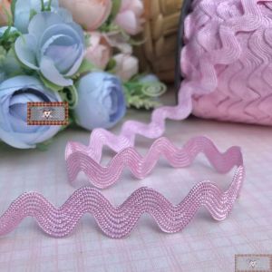 Sianinha Clássica LARGA 9MM - ROSA BEBÊ - 5MT 