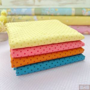 Kit Tricoline Composê Poá - FÉRIAS Divertidas - 4 CORTES! (30X150CM)